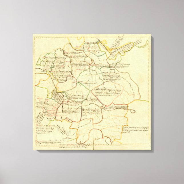 Toile Allemagne 17 (Recto)