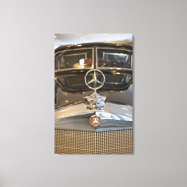 Toile Allemagne, Baden-Wurttemberg, Stuttgart. Mercedes (Recto)