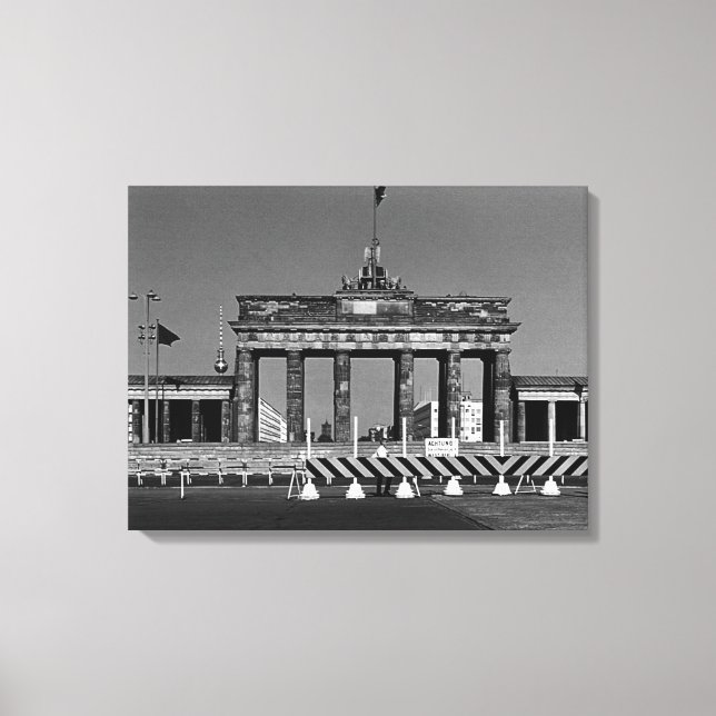 Toile Allemagne vintage Porte de Branbourg (Recto)