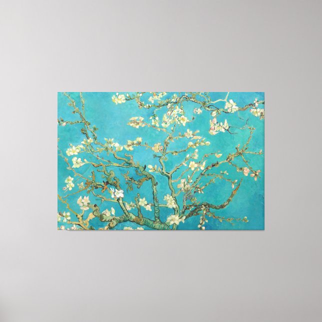 Toile Almond Blossom, 1890 par Vincent van Gogh (Recto)