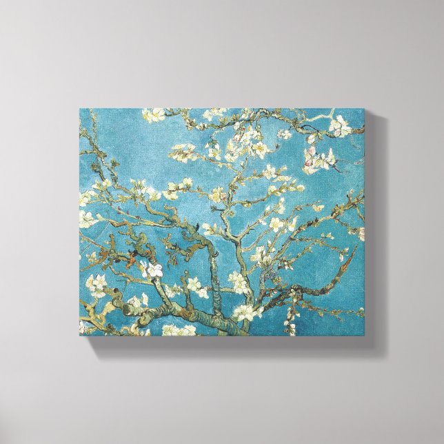 Toile Almond Blossom par Vincent Van Gogh (Recto)