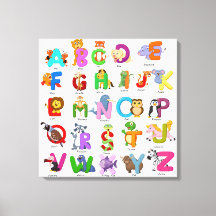 Alphabet Animal Clipart Apprentissage Enfant