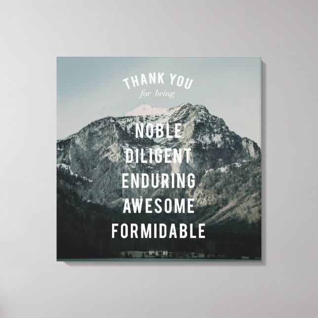 Toile Altitude glorieuse #2 (24x24) (Recto)