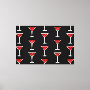 Toile Amateurs de cocktail Manhattan barman alcool lique