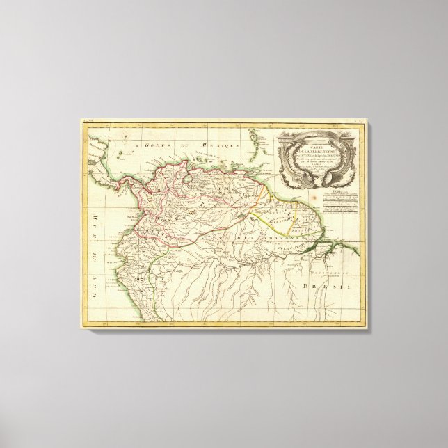 Toile Amazones (Recto)