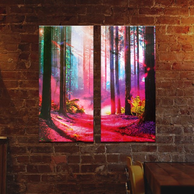 Toile Ambiance de la forêt magique (Créateur téléchargé)