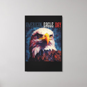 TOILE AMERICAN EAGLE DAY