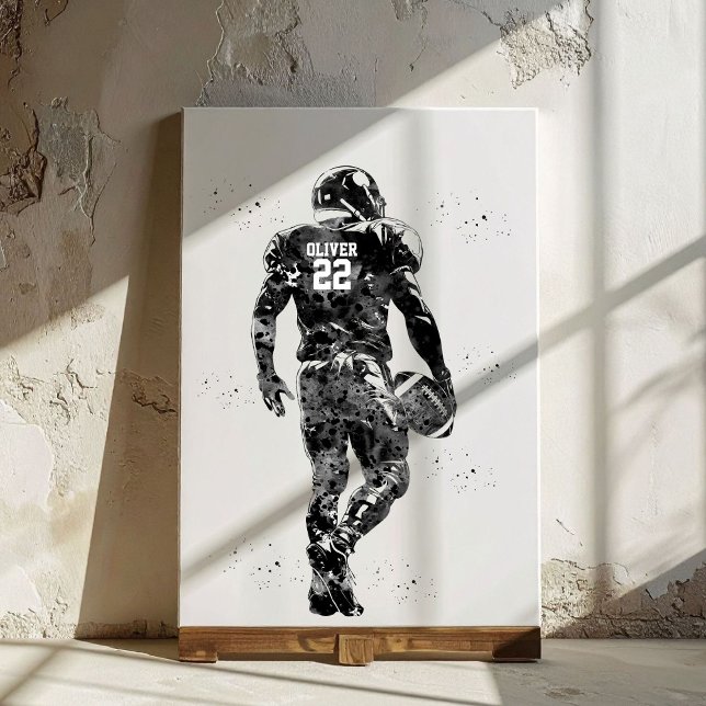 Toile American Football Player (Créateur téléchargé)
