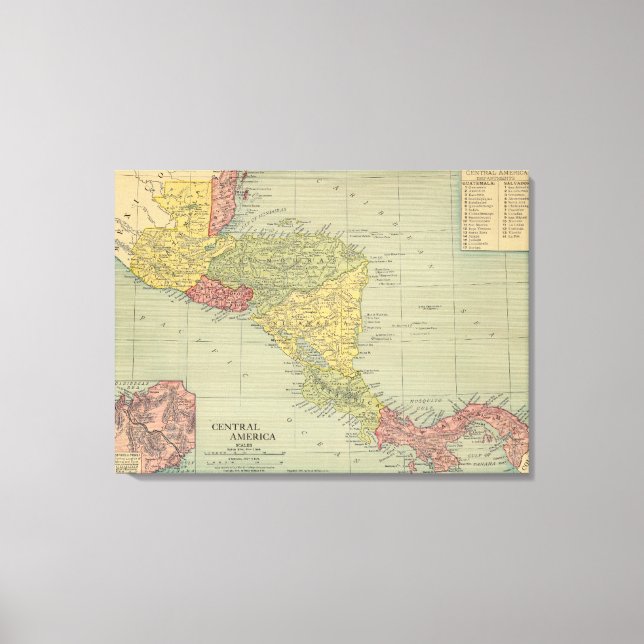 Toile Amérique centrale 2 (Recto)