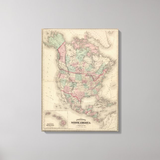 Toile Amérique du Nord 14 (Recto)