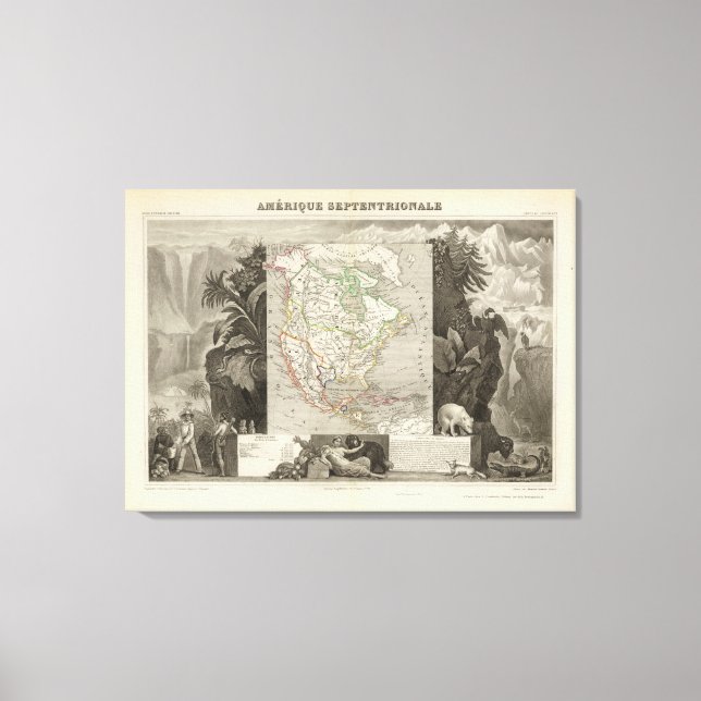 Toile Amérique du Nord 34 (Recto)
