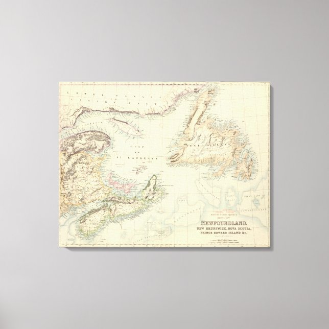 Toile Amérique du Nord britannique 2 (Recto)