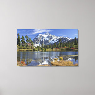 Toile Amérique du Nord, Washington, Cascades. Mont Shuks