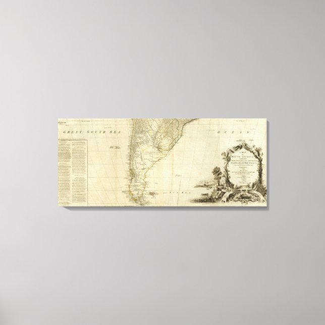 Toile Amérique du Sud (Recto)