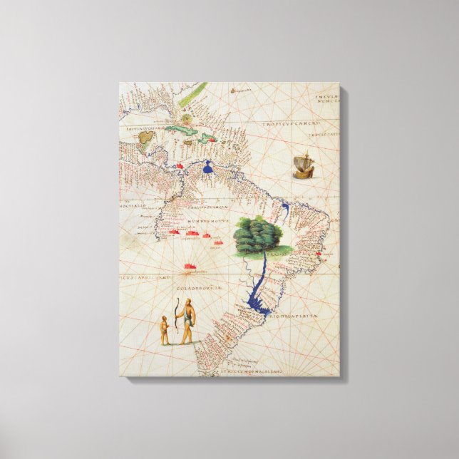 Toile Amérique du Sud (Recto)