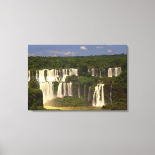 Toile Amérique du Sud, Argentine, Brésil, Chutes d'Iguac