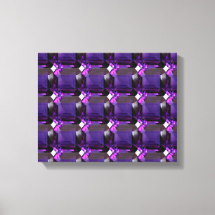Toile Amethyst Gemstone Purple