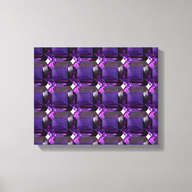 Toile Amethyst Gemstone Purple (Recto)