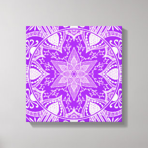 Toile Amethyst Mandala
