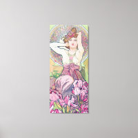 Améthyste (Quatre Bijoux), Alphonse Mucha