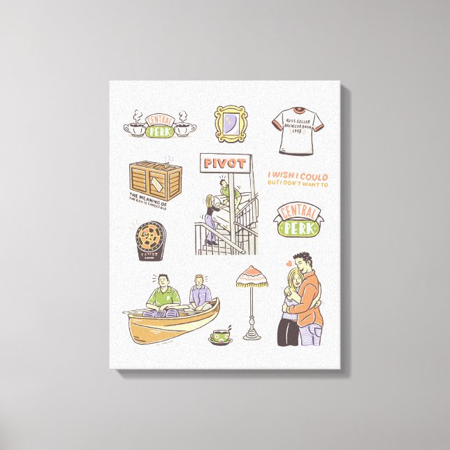 Toile AMIS™ | Icônes de dessin (Recto)