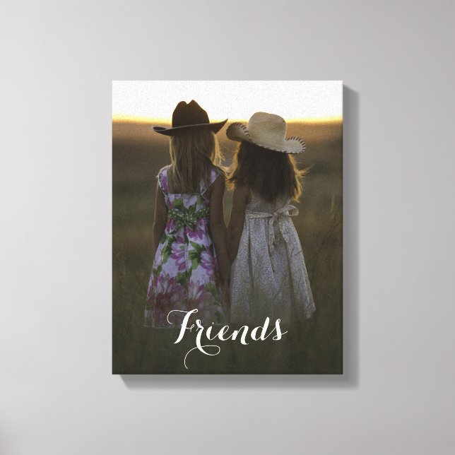Toile Amis rustiques (Recto)