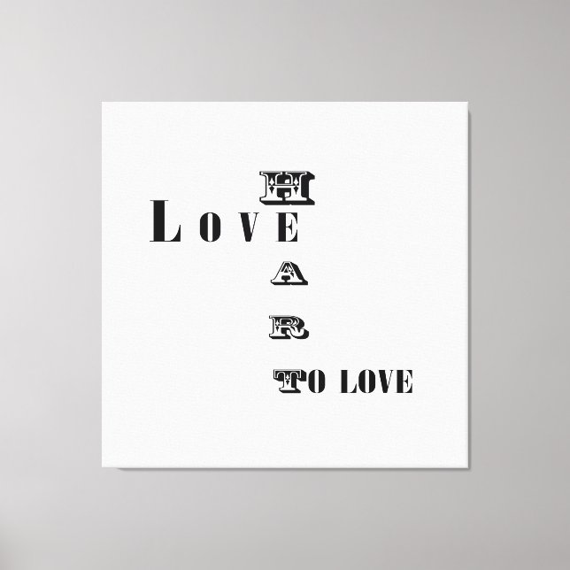 Toile Amour (Recto)