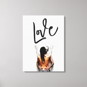 Toile amour - amour