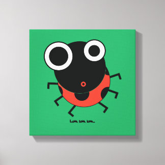 Toile Amour, amour, amour par Michele Moses