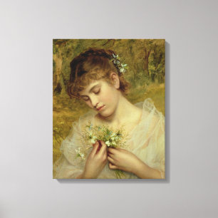 Toile Amour dans une brume (huile sur la toile)