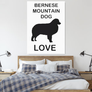 Toile amour de bernois