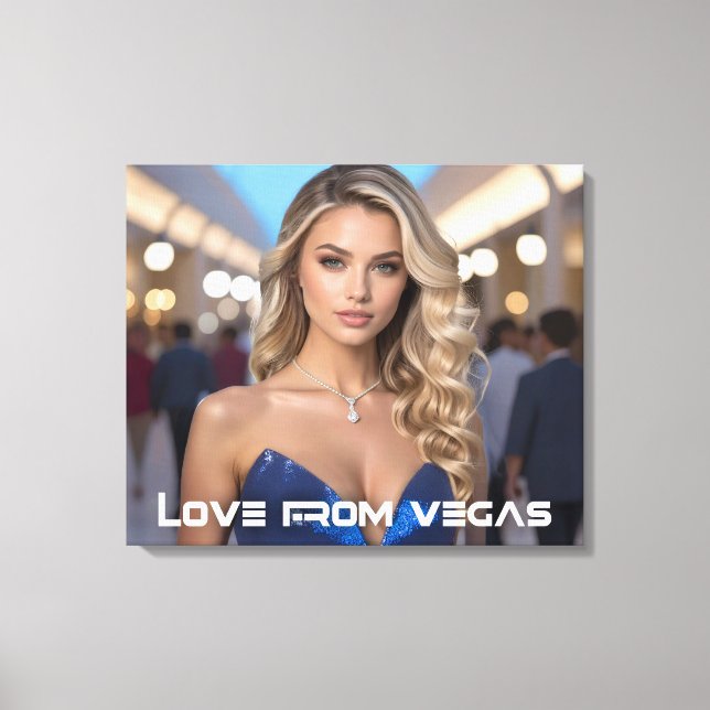 TOILE AMOUR DE LAS VEGAS (Recto)