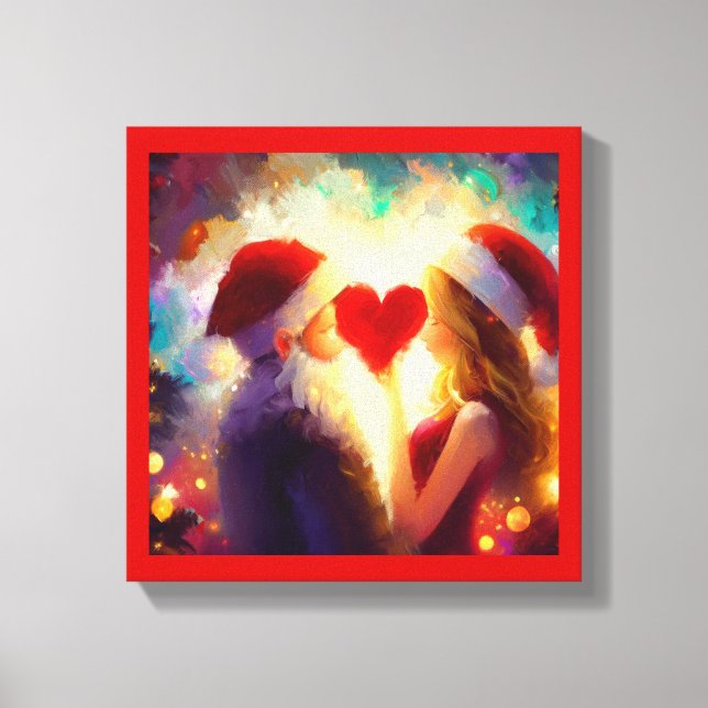 Toile Amour de Noël 1 (Recto)