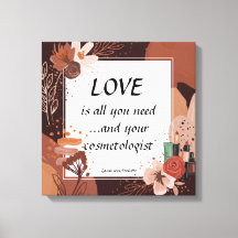 Amour et votre cosmétologue style boho