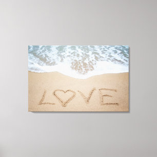 Toile Amour II de plage
