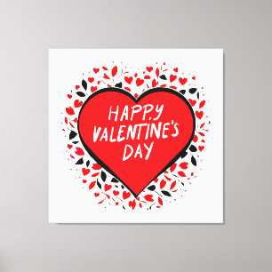 Toile Amour infini pour la Saint-Valentin
