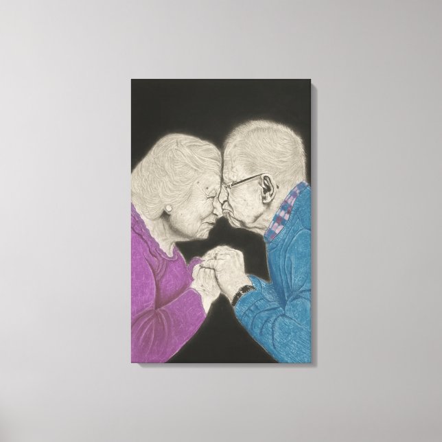Toile Amour Intemporel (Recto)