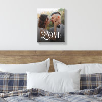 Amour Moderne Monogramme de mariage personnalisé p
