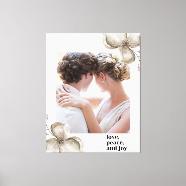 Toile amour paix (Recto)