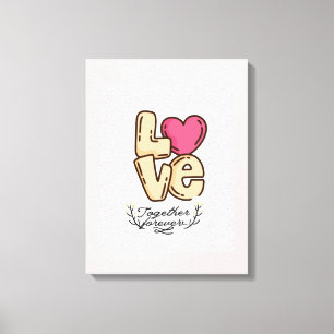 Toile amour pour toujours citer