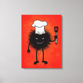 Toile Amours mauvais de chef d'insecte à faire cuire