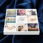 Toile Ampersand moderne élégant Mariage photo Collage<br><div class="desc">Ampersand moderne élégant Mariage photo Collage</div>