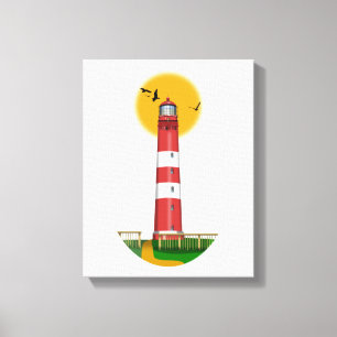 Toile Amrum Lighthouse Allemagne