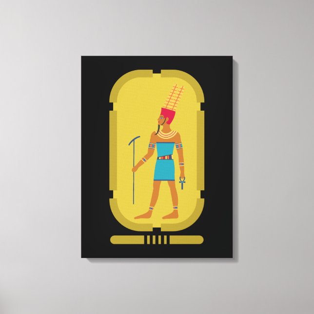 Toile Amun God Of The Air Canvas Imprimer (Recto)