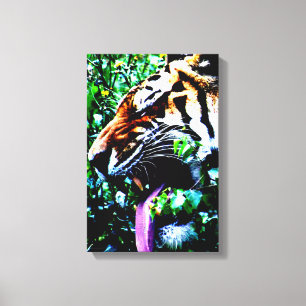 Toile Amur Tiger 11x16,5 (27,5x41,25cm) waccna