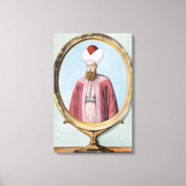 Toile Amurath (Murad) I (1319-89), Sultan 1359-89, de (Recto)