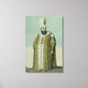 Toile Amurath (Murad) III (1546-95) Sultan 1574-95, frai