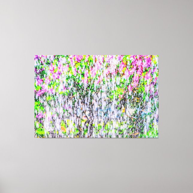 Toile Amusement Aquatique Dans Le Jardin Lilacs (Recto)