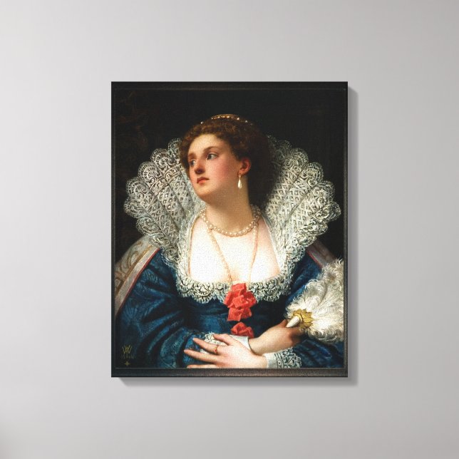 Toile Amy Robsart par William Frederick Yeames (Recto)