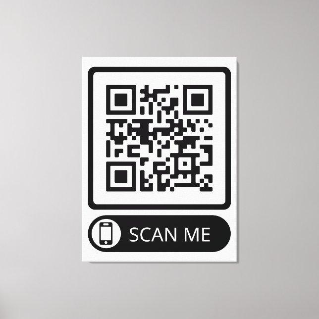 Toile Analyser mon code QR marketing (Recto)